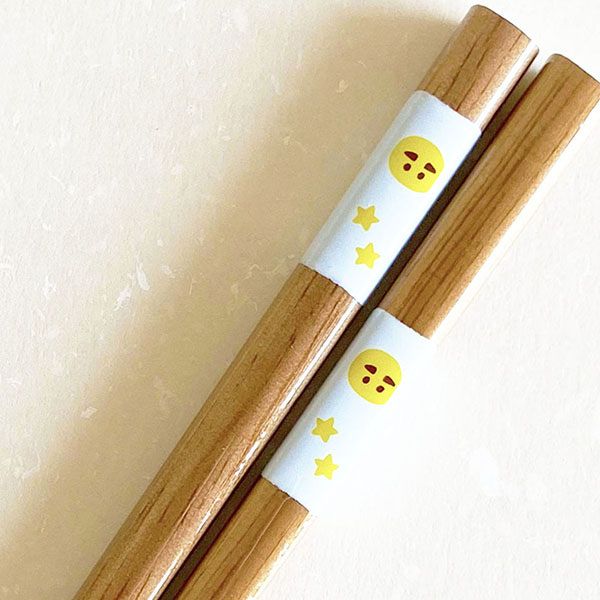 (商品画像) 満月くん お箸 みずいろ 