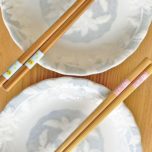 (商品画像) 満月くん お箸 みずいろ 