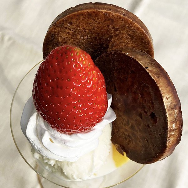 (商品画像) 生地の中までチョコたっぷり 【チョコ満月ポン】３パック